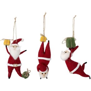 Bloomingville Giles Ornament 3 stk. H17 cm, R�d