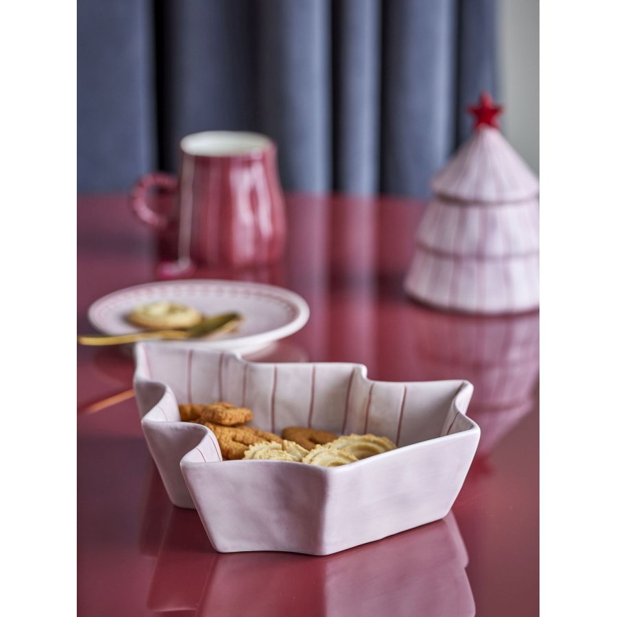 Bloomingville Shirly Serveringsfad 25 cm, Rose
