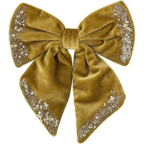 Bloomingville Ruby Dekorationssl�jfe 16x18 cm, Guld