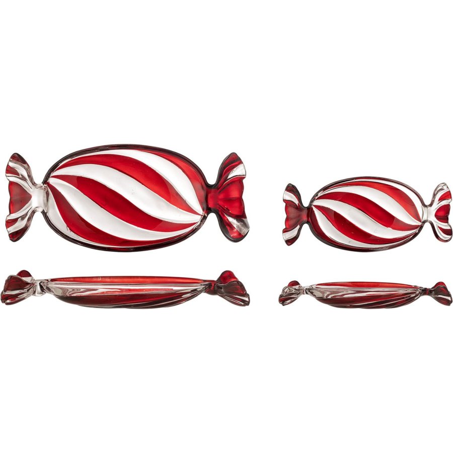 Bloomingville Sweetie Serveringsfad 2 stk, R�d