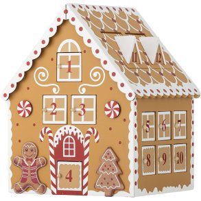 Bloomingville Ginnie Julekalender H27,5 cm, Brun