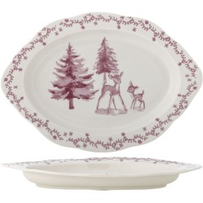 Bloomingville Wonderland Serveringsfad 31 cm, Rose