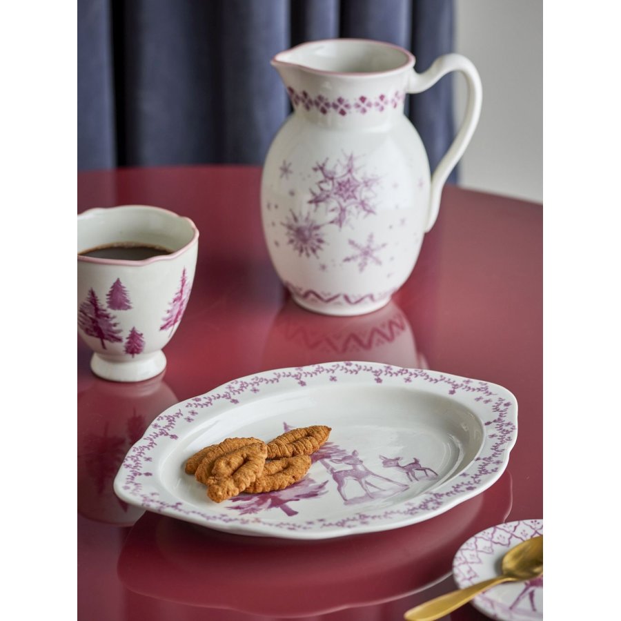 Bloomingville Wonderland Serveringsfad 31 cm, Rose