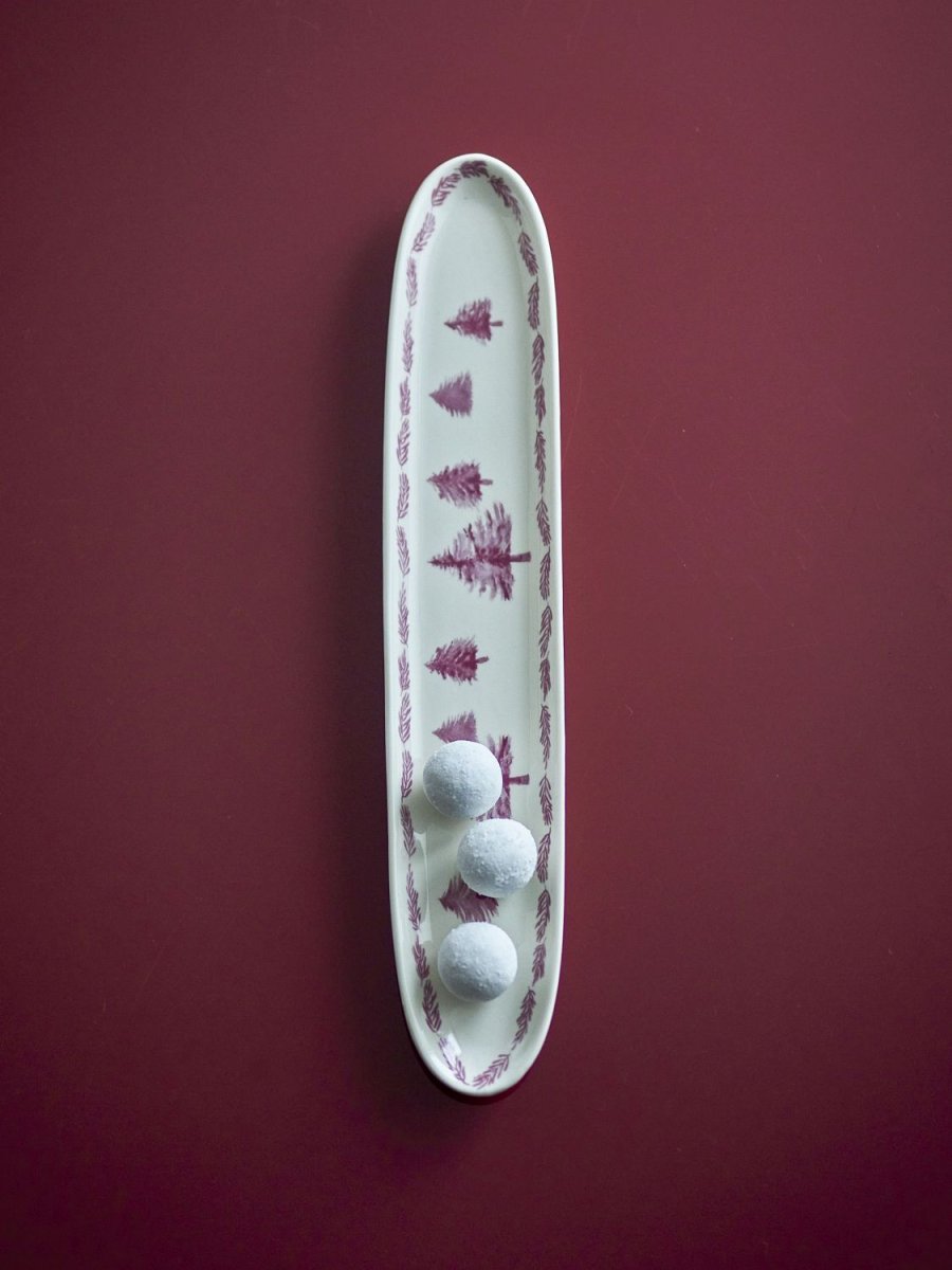 Bloomingville Wonderland Serveringsfad 35 cm, Rose