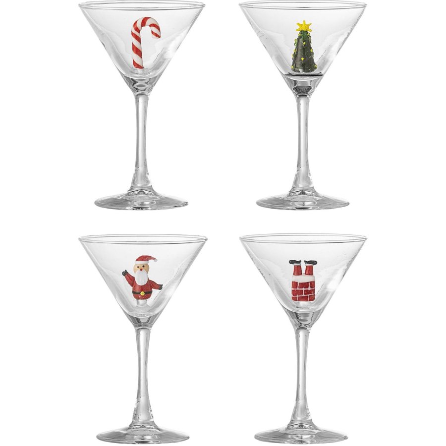 Bloomingville Misa Cocktailglas 4 stk. 17 cl, Klar