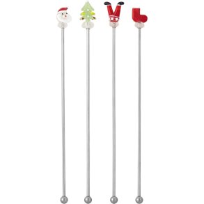 Bloomingville Misa Cocktail R�repind 4 stk. 12 cm, R�d