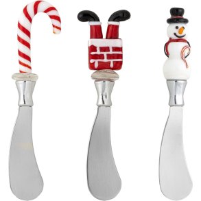 Bloomingville Misa Buttermesser 3er Set, Rot