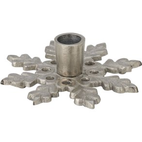 Bloomingville Kashi Lysestage H4 cm, S�lvfinish