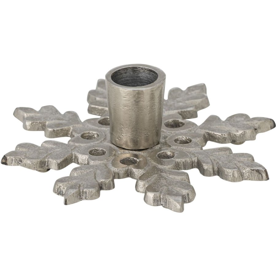 Bloomingville Kashi Lysestage H4 cm, S�lvfinish