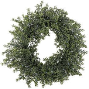 Bloomingville Juniper Kunstig Krans �55 cm, Gr�n