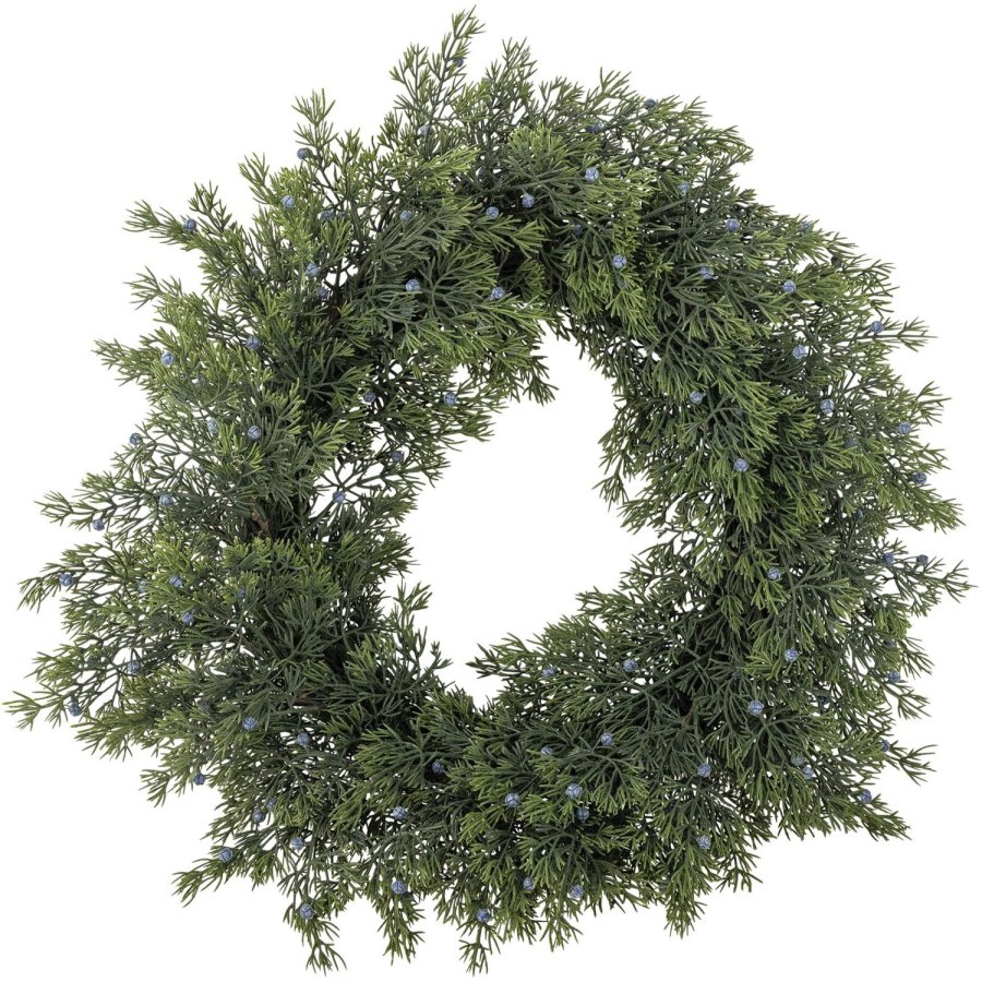 Bloomingville Juniper Kunstig Krans �55 cm, Gr�n