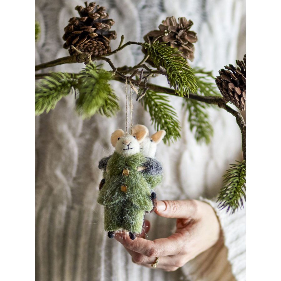 Bloomingville Peo Ornament 11 cm, Gr�n