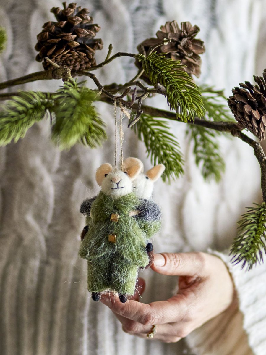 Bloomingville Peo Ornament 11 cm, Gr�n