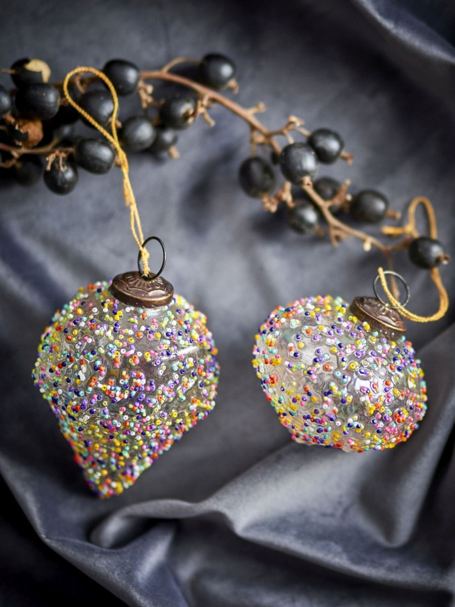 Bloomingville Chanda Ornament 2 stk, Multi