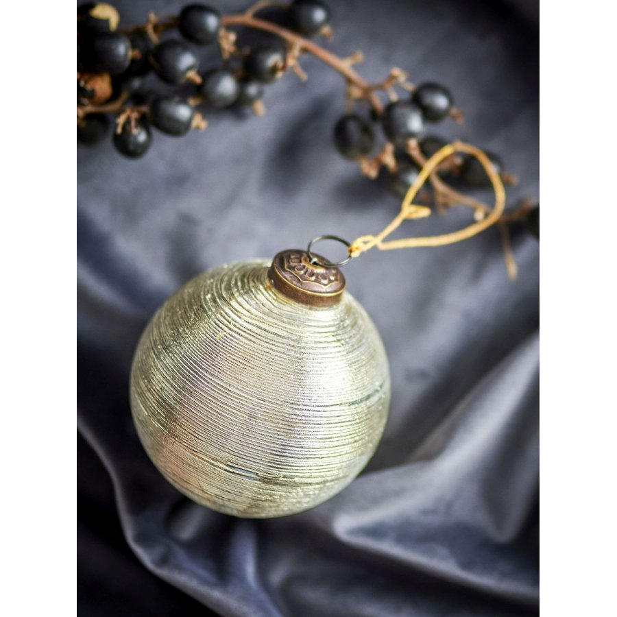 Bloomingville Nitin Ornament �10 cm, Guld