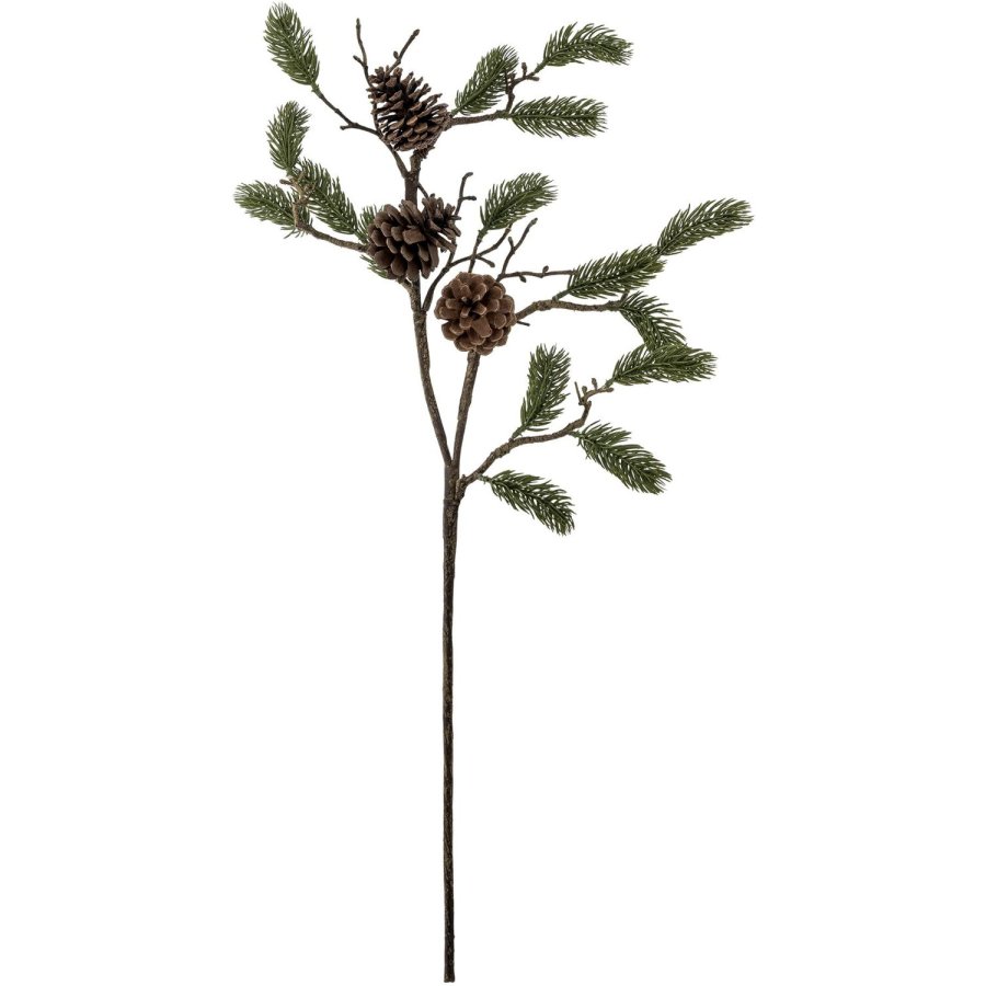 Bloomingville Pine Kunstig Stilk m. Grankogler 73 cm, Gr�n