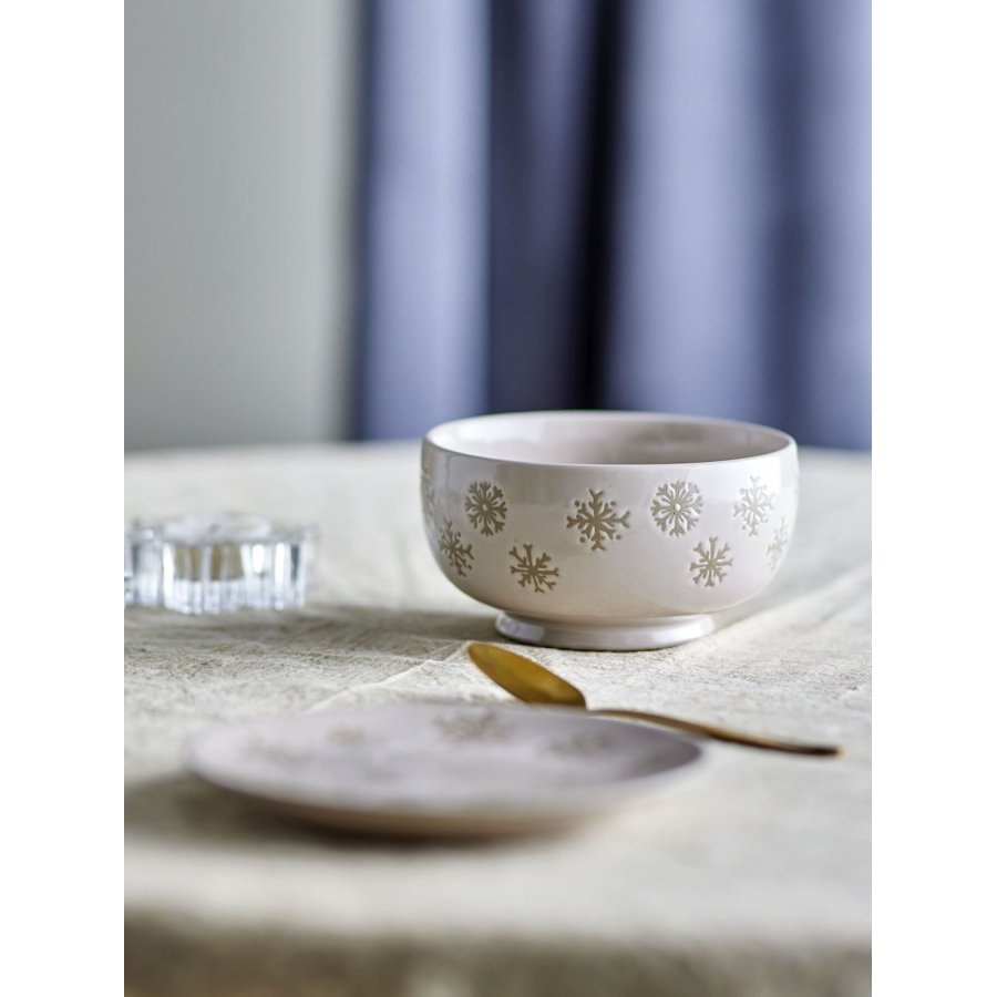 Bloomingville Snowie Sk�l 4 stk. �13 cm, Natur