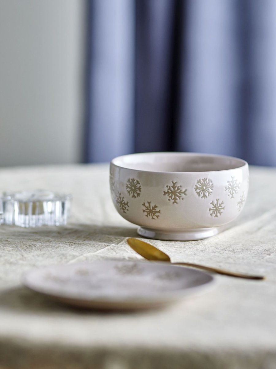 Bloomingville Snowie Sk�l 4 stk. �13 cm, Natur