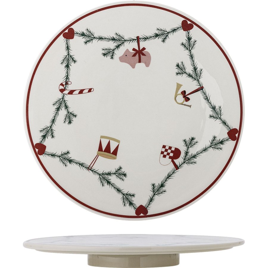 Bloomingville Yule Serveringsfad �35 cm, Natur
