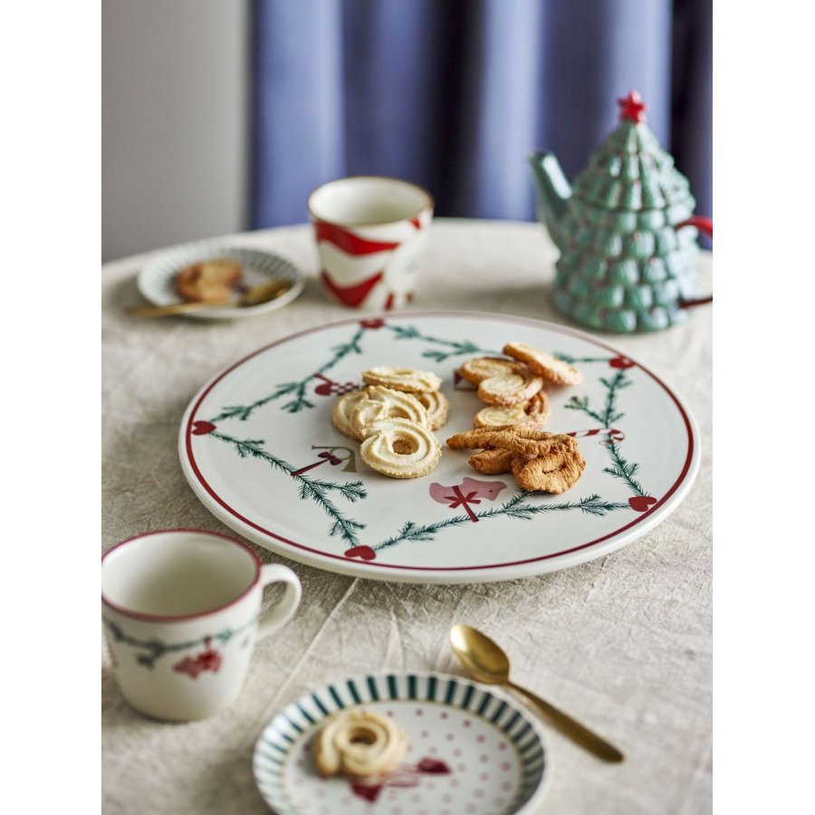 Bloomingville Yule Serveringsfad �35 cm, Natur