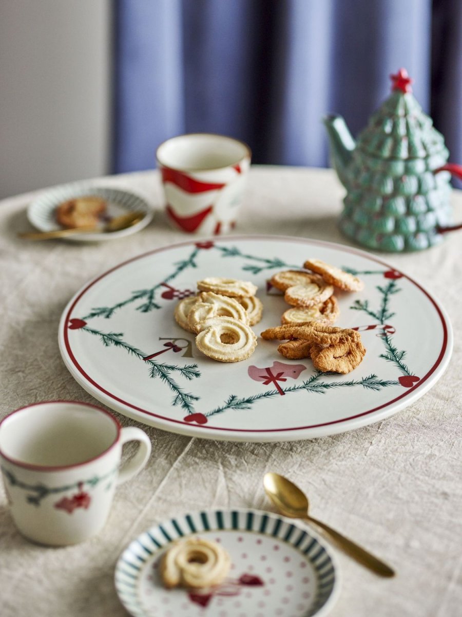 Bloomingville Yule Serveringsfad �35 cm, Natur