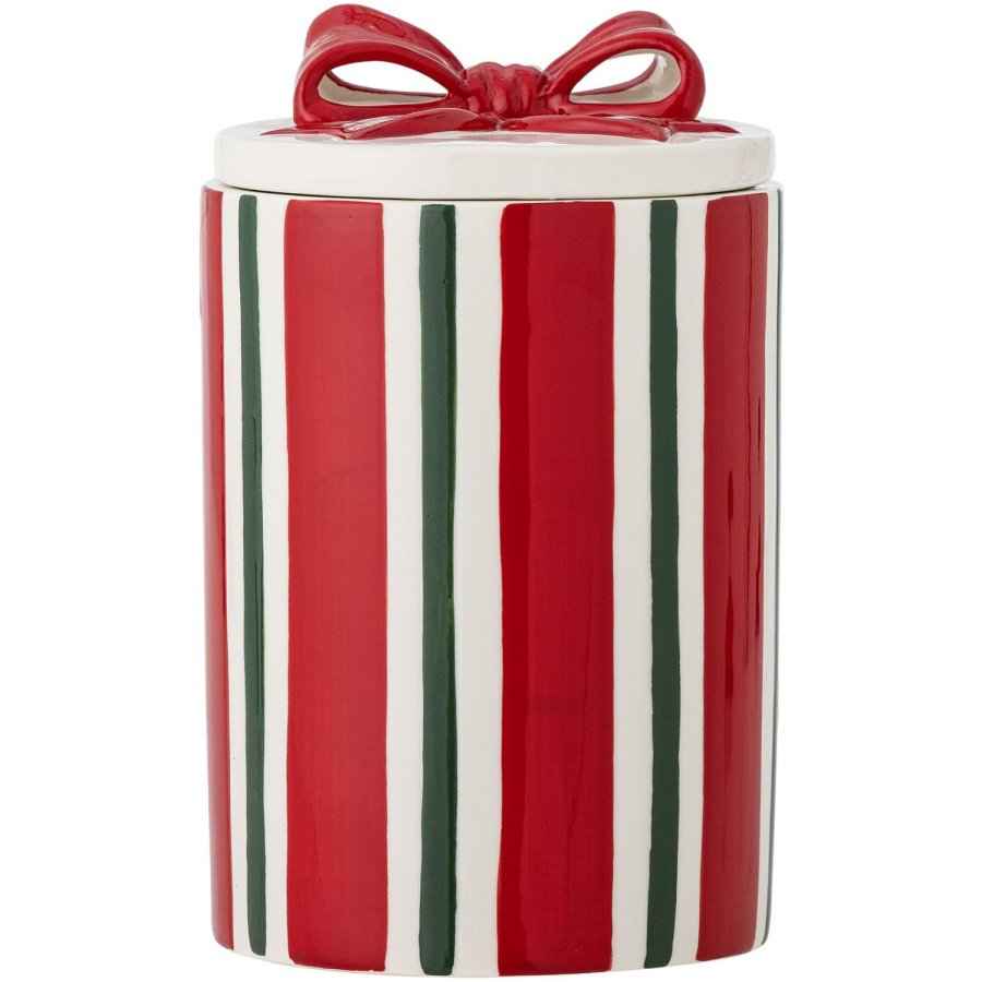 Bloomingville Marnia Krukke m. L�g H19,5 cm, R�d