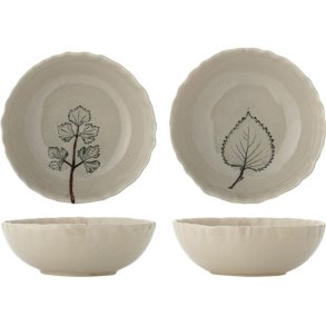 Creative Collection Aubrin Sk�l 2 stk. �15,5 cm, Natur