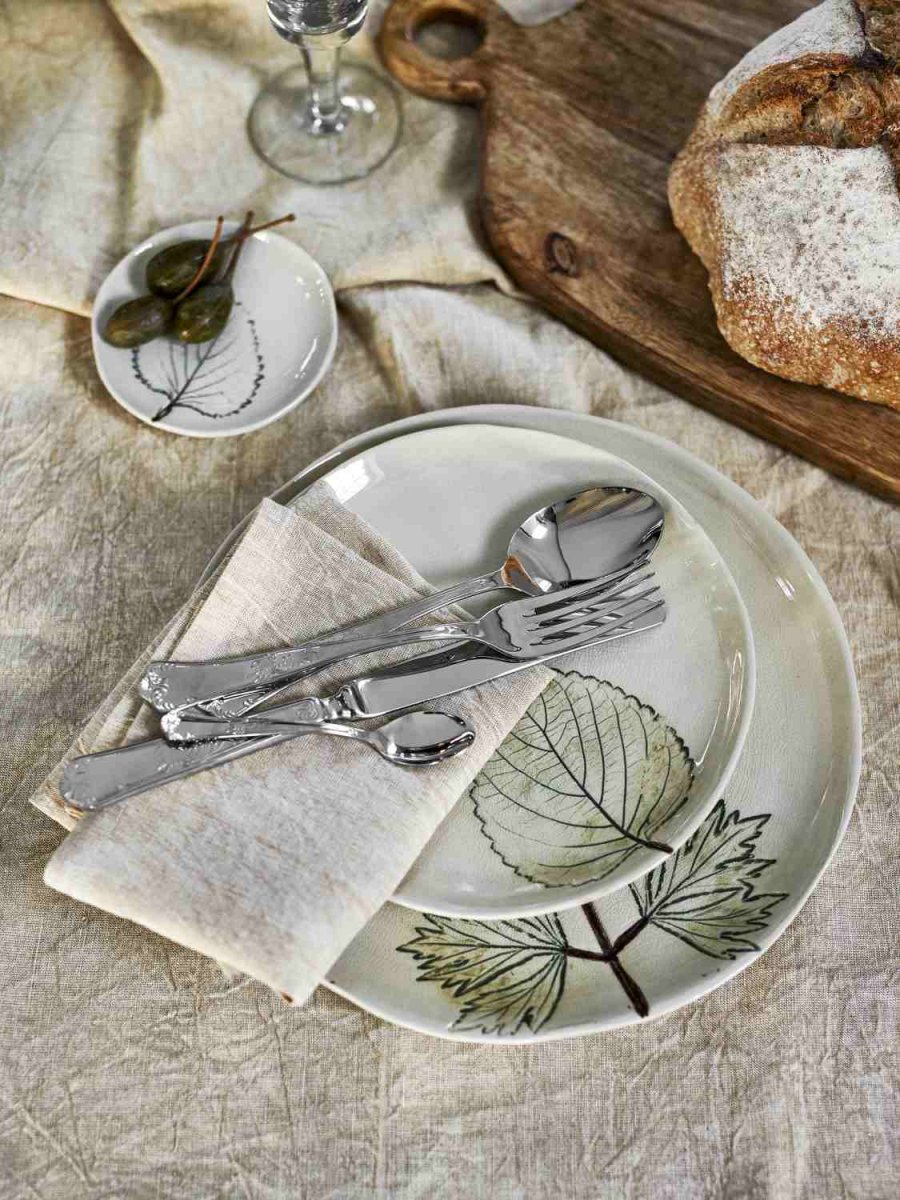Creative Collection Aubrin Teller 2er Set 21 cm, Natur