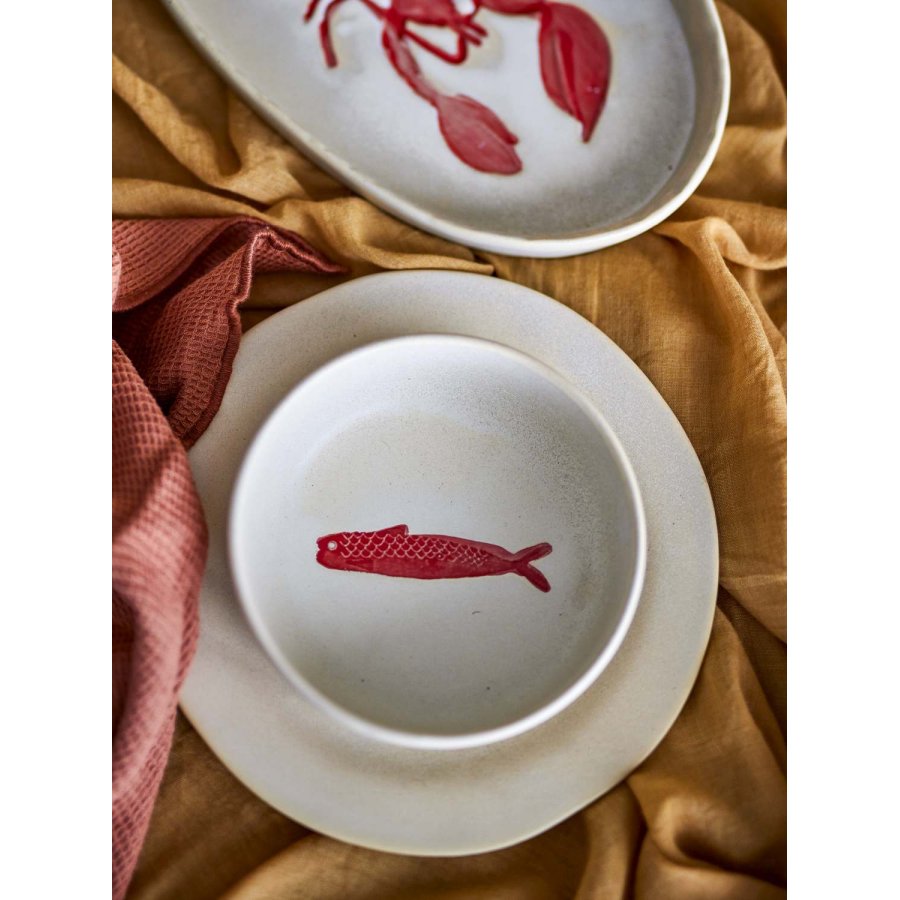 Creative Collection Hadden Sk�l 4 stk. �14,5 cm, R�d
