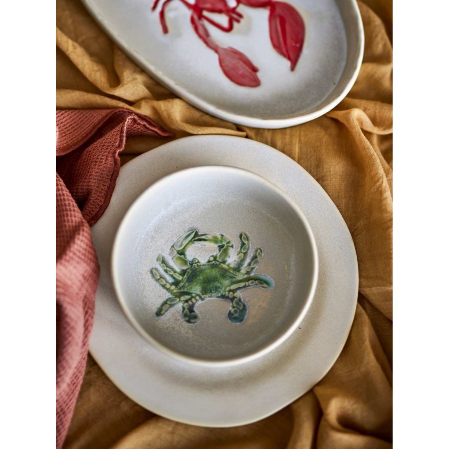 Creative Collection Hadden Sk�l 4 stk. �14,5 cm, Gr�n