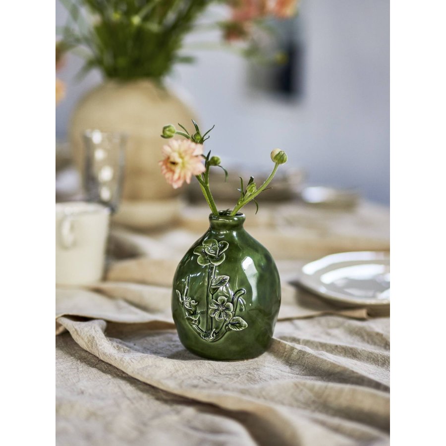 Creative Collection Ramia Vase H13,5 cm, Gr�n