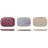 Bloomingville Addison Tallerken 3 stk. 22,5x14,5 cm, Rosa