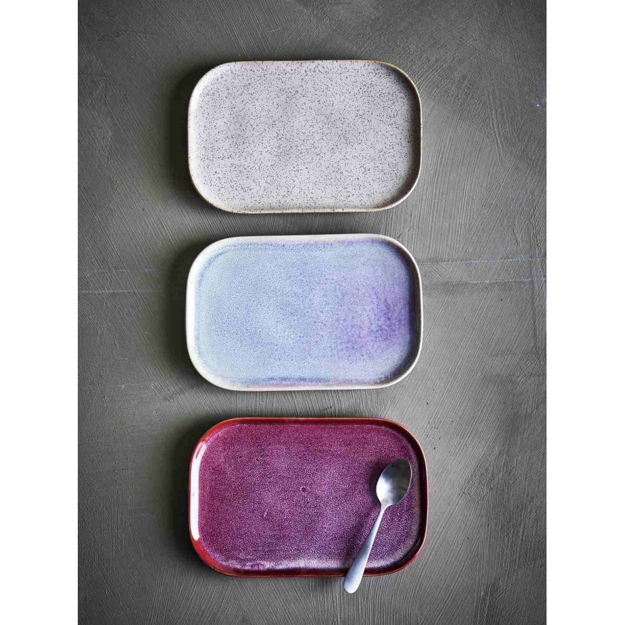 Bloomingville Addison Teller 3er Set 22,5 cm, Rosa