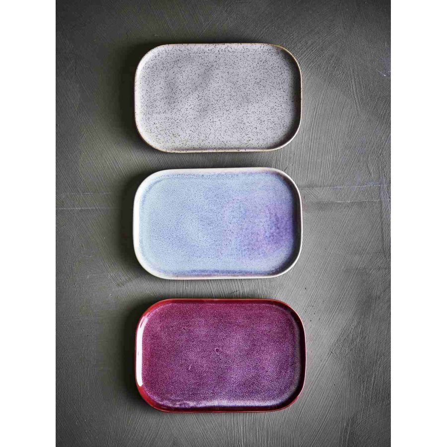 Bloomingville Addison Teller 3er Set 22,5 cm, Rosa
