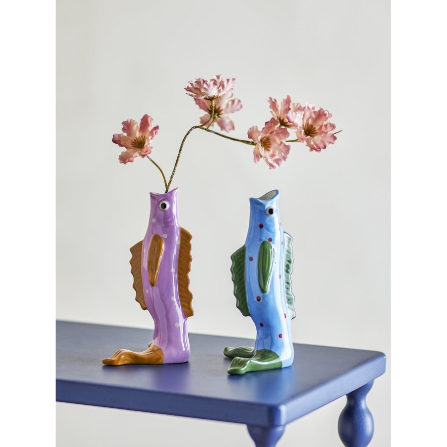 Bloomingville Mako Vase 2 stk. H19 cm, Multi