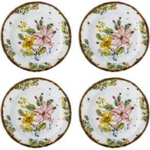 Creative Collection Savina Teller 4er Set 15 cm, Multi