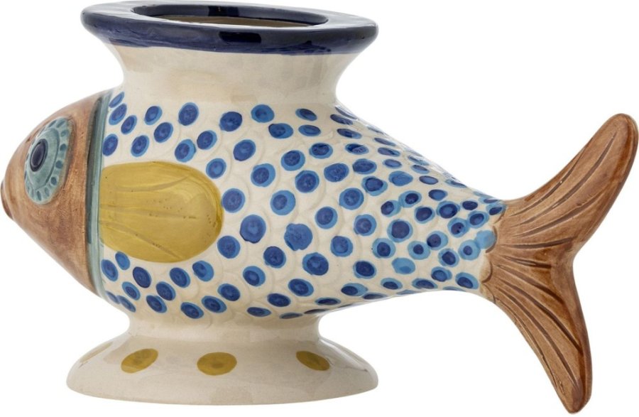 Bloomingville Nobu Vase H15 cm, Multi