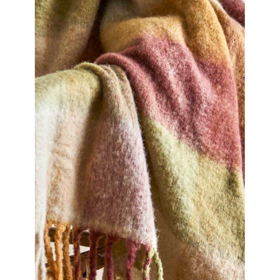 Creative Collection Hamisha Plaid 127x152 cm, Gr�n/Brun