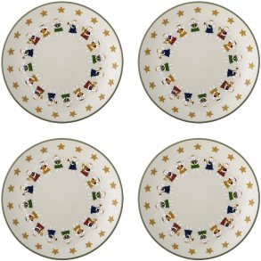 Bloomingville Peo Tallerken 4 stk. 16 cm, Natur