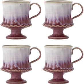 Creative Collection Odile Krus m. Hank 4 stk. 25 cl, Rosa