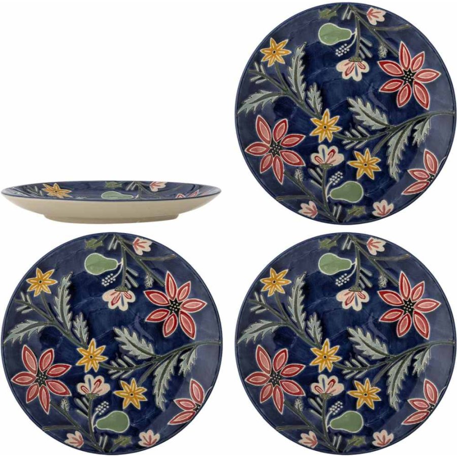 Creative Collection Meredith Teller 4er Set 20,5 cm, Multi