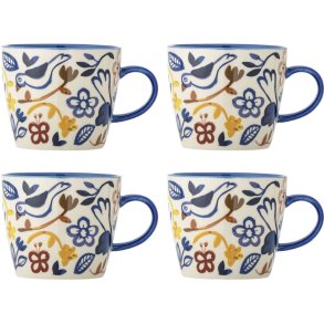 Bloomingville Figuria Krus m. Hank 4 stk. 30 cl, Multi