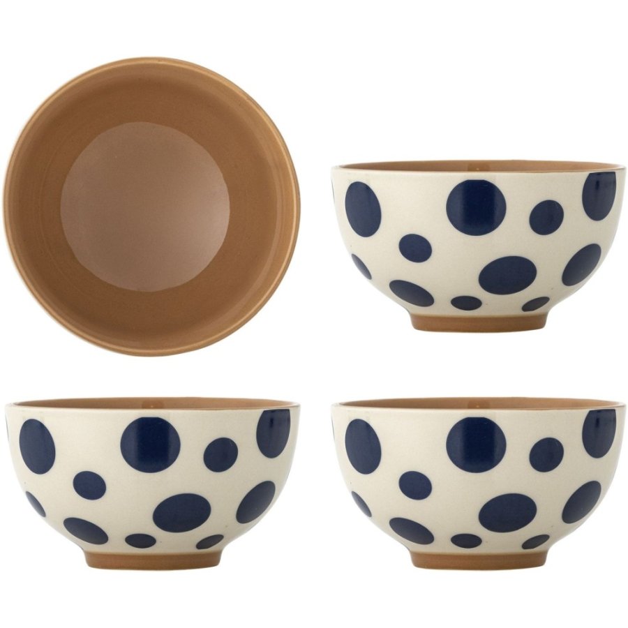 Bloomingville Miri Sk�l 4 stk. �13,5 cm, Multi