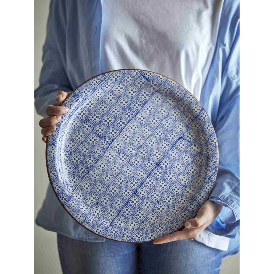 Bloomingville Karine Serveringsfad �35 cm, Bl�