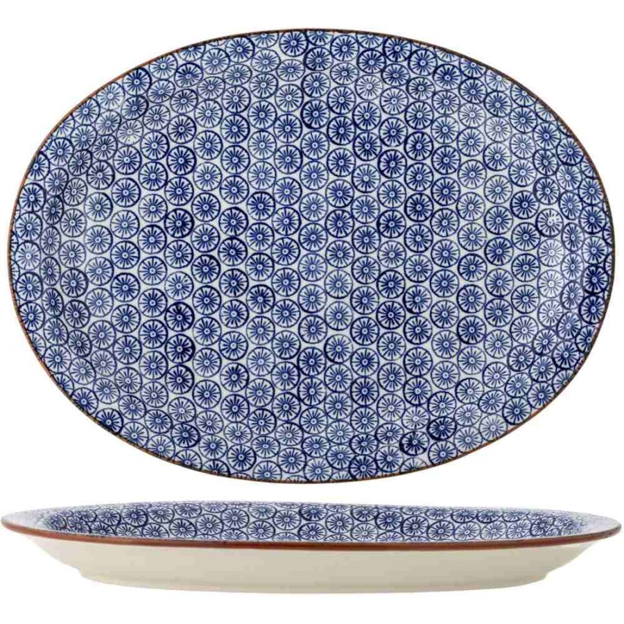 Bloomingville Karine Serveringsfad 35 cm, Bl�