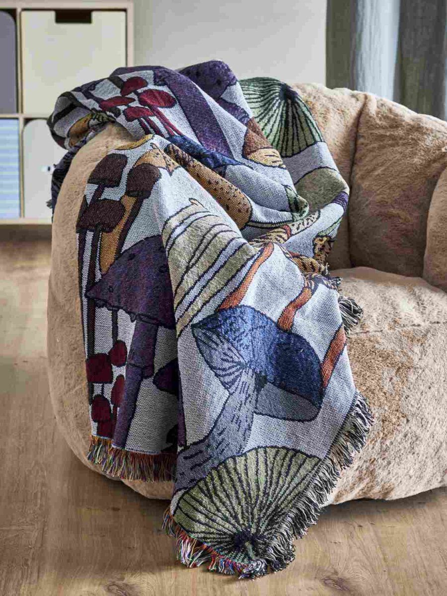 Bloomingville Mini Sonam Decke 130x160 cm, Multi
