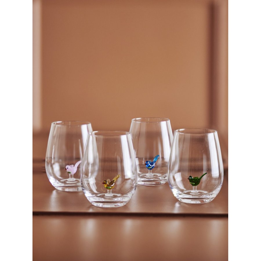 Bloomingville Misa Drinkglas 4-delige set 56 cl, Multi