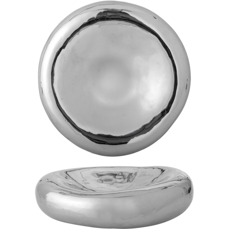 Bloomingville Shine Sk�l �23 cm, S�lvfinish