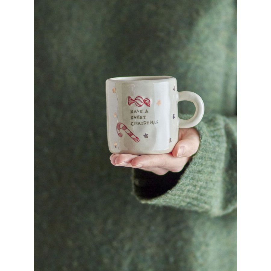 Bloomingville Christy Kop m. Hank 4 stk. 26 cl, Natur