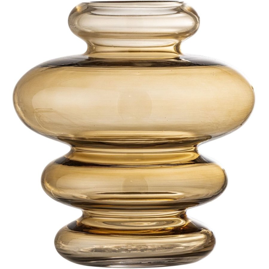 Bloomingville Kayn Vase H19,5 cm, Gul
